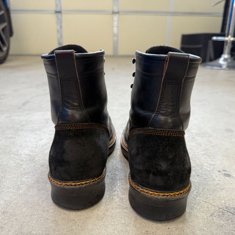 Jakkrabbits 7-Inch Tamarin Boots in Shinki Black Teacore Horsebutt