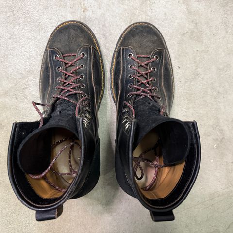 Jakkrabbits 7-Inch Tamarin Boots in Shinki Black Teacore Horsebutt