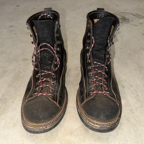 Jakkrabbits 7-Inch Tamarin Boots in Shinki Black Teacore Horsebutt