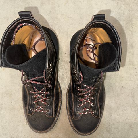 Jakkrabbits 7-Inch Tamarin Boots in Shinki Black Teacore Horsebutt