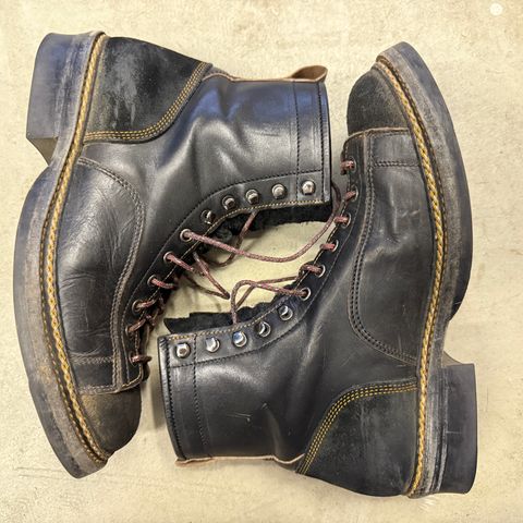 Jakkrabbits 7-Inch Tamarin Boots in Shinki Black Teacore Horsebutt