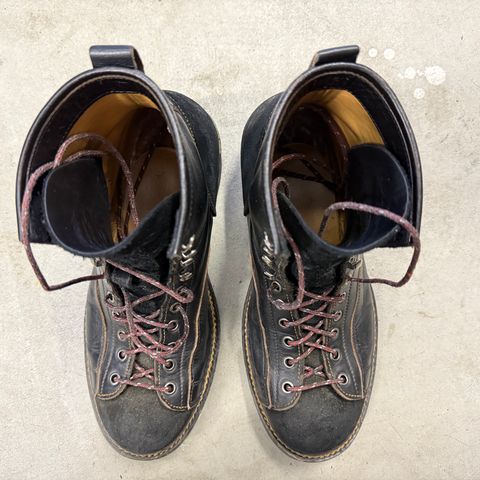 Jakkrabbits 7-Inch Tamarin Boots in Shinki Black Teacore Horsebutt