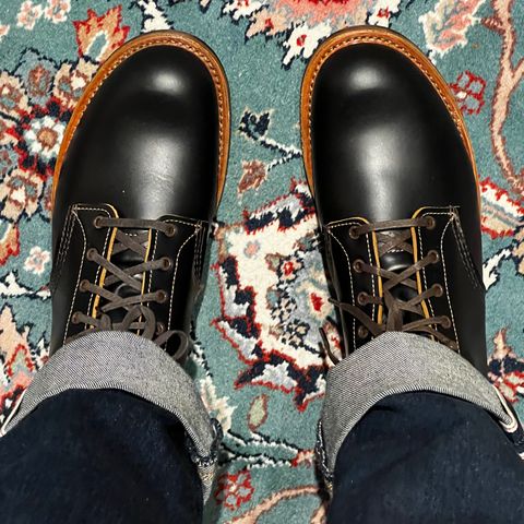 Red Wing Beckman Flatbox in S.B. Foot Black Klondike