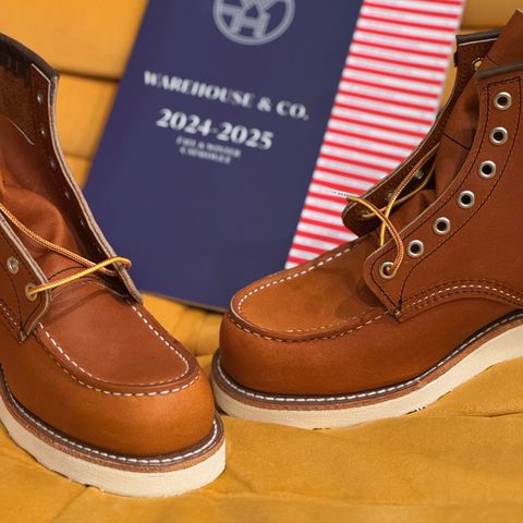 Red Wing 6-Inch Classic Moc in S.B. Foot Oro Legacy