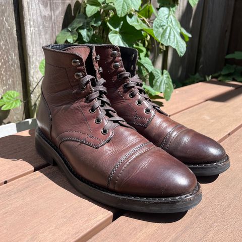 Thursday Captain in Old English Hand-Finished Full Grain