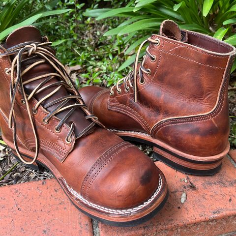 Nicks Americana in Wickett & Craig Buck Brown Double Stuffed