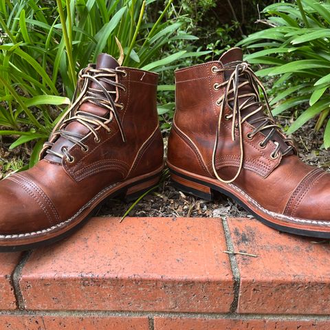 Nicks Americana in Wickett & Craig Buck Brown Double Stuffed