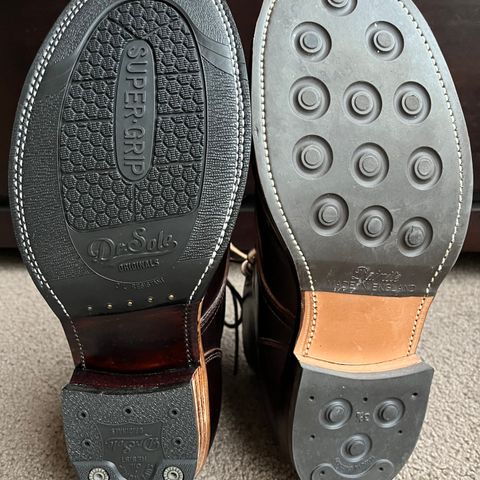 XBXS Miner Boots in Horween Black Waxed Flesh