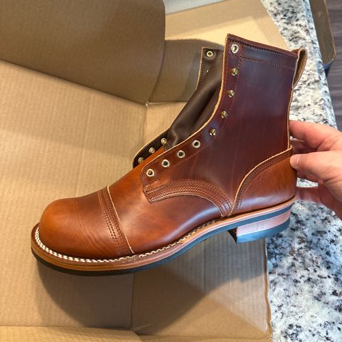 Nicks MTO in Wickett & Craig Tan Oiled Latigo