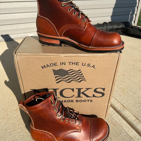 Nicks MTO in Wickett & Craig Tan Oiled Latigo