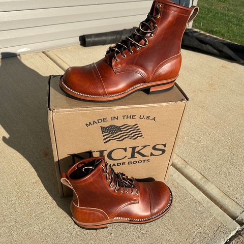 Nicks MTO in Wickett & Craig Tan Oiled Latigo