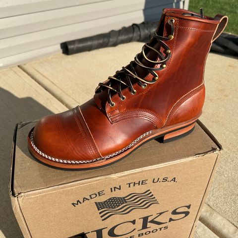 Nicks MTO in Wickett & Craig Tan Oiled Latigo