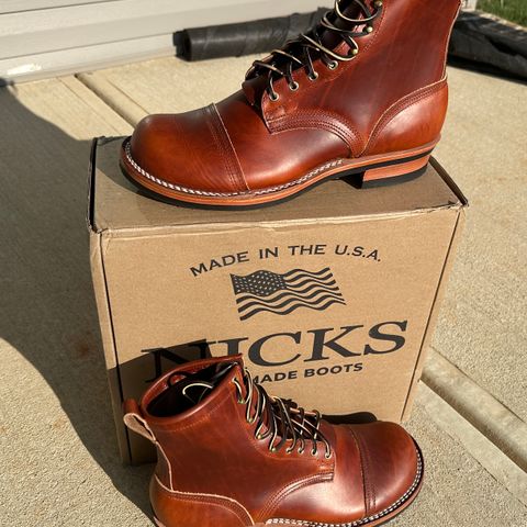 Nicks MTO in Wickett & Craig Tan Oiled Latigo