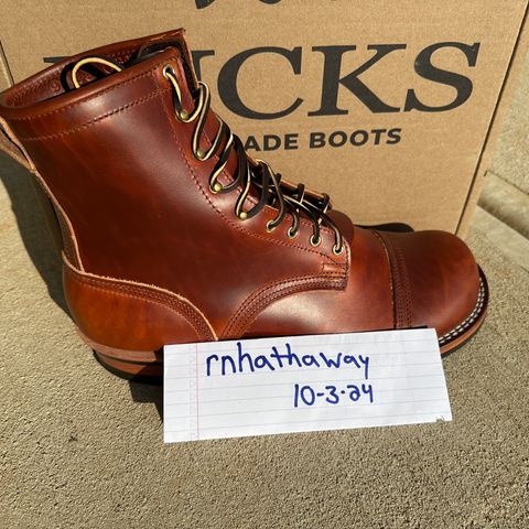 Nicks MTO in Wickett & Craig Tan Oiled Latigo