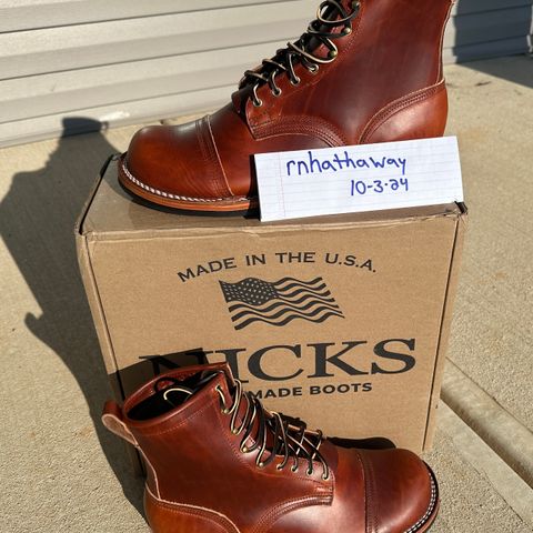 Nicks MTO in Wickett & Craig Tan Oiled Latigo