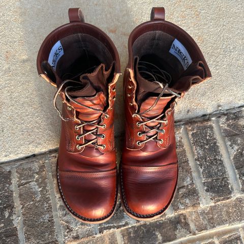 Nicks MTO in Wickett & Craig Tan Oiled Latigo