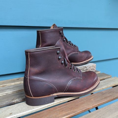 Red Wing Blacksmith in S.B. Foot Briar Oil Slick