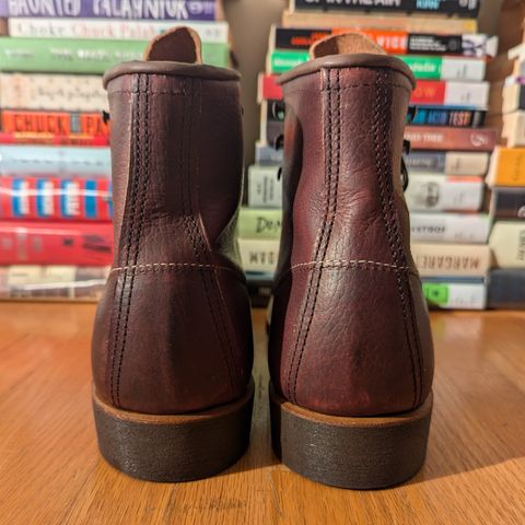 Red Wing Blacksmith in S.B. Foot Briar Oil Slick