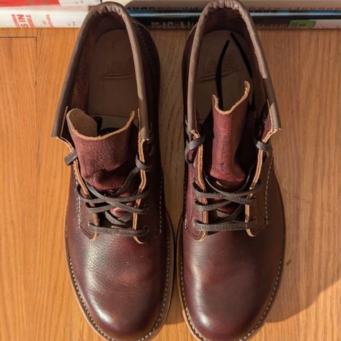 Red Wing Blacksmith in S.B. Foot Briar Oil Slick