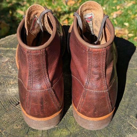 Red Wing Blacksmith in S.B. Foot Briar Oil Slick