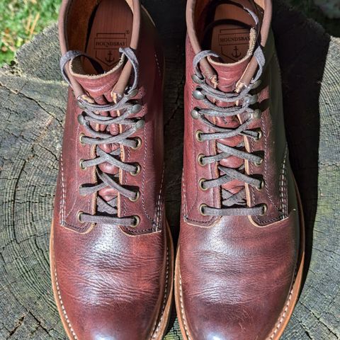 Red Wing Blacksmith in S.B. Foot Briar Oil Slick