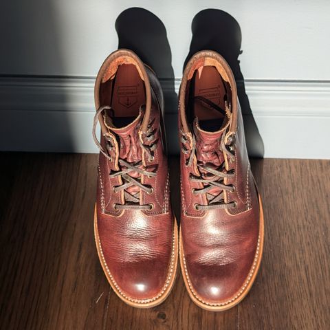 Red Wing Blacksmith in S.B. Foot Briar Oil Slick