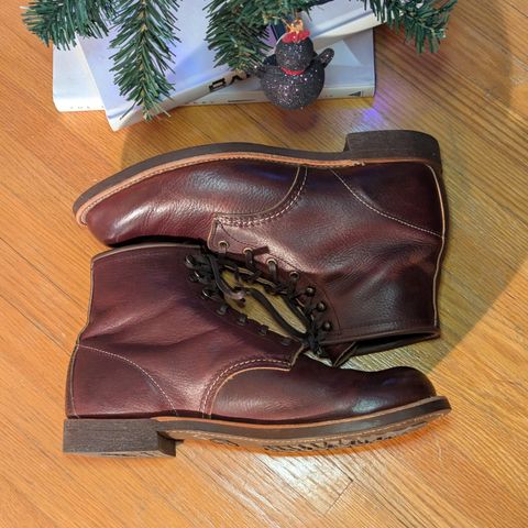 Red Wing Blacksmith in S.B. Foot Briar Oil Slick