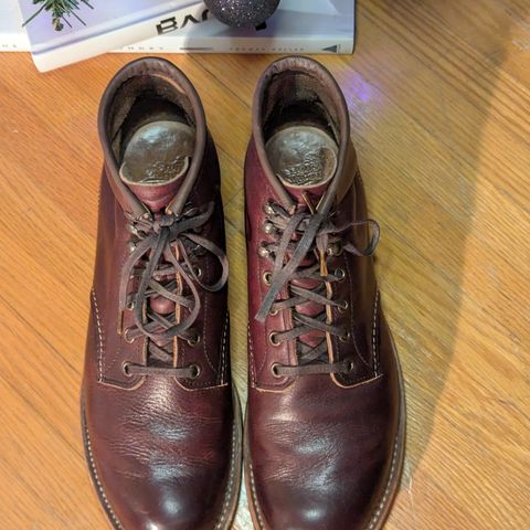Red Wing Blacksmith in S.B. Foot Briar Oil Slick
