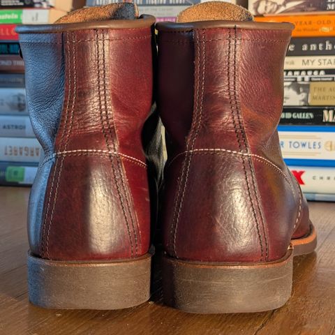 Red Wing Blacksmith in S.B. Foot Briar Oil Slick
