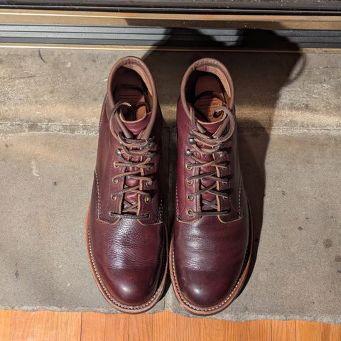 Red Wing Blacksmith in S.B. Foot Briar Oil Slick