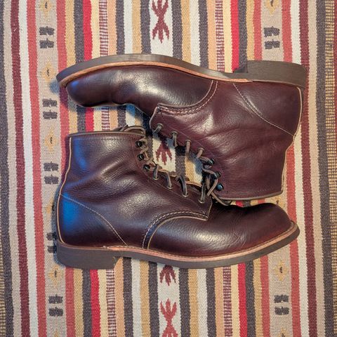 Red Wing Blacksmith in S.B. Foot Briar Oil Slick