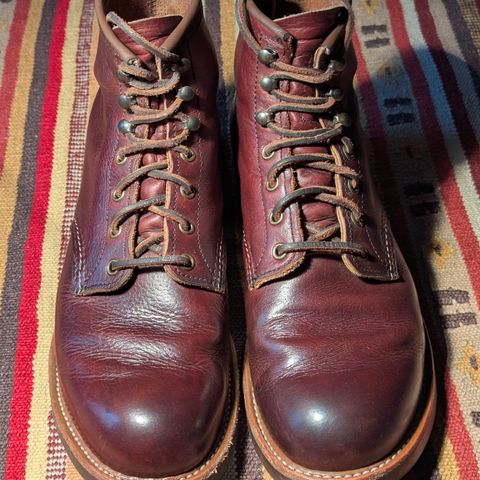 Red Wing Blacksmith in S.B. Foot Briar Oil Slick
