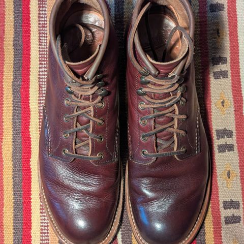 Red Wing Blacksmith in S.B. Foot Briar Oil Slick