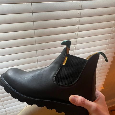 Jim Green Stockman in Black Full Grain