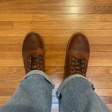 Red Wing Iron Ranger in S.B. Foot Copper Rough and Tough