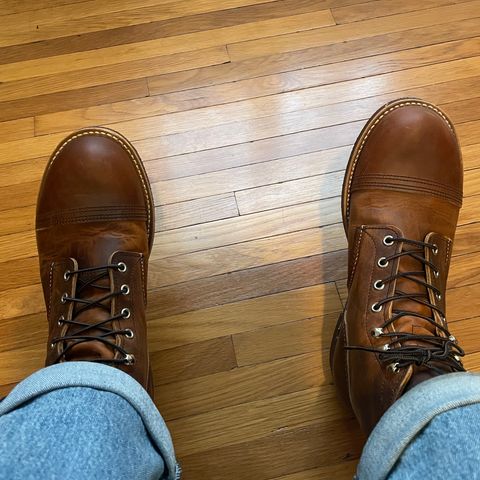 Red Wing Iron Ranger in S.B. Foot Copper Rough and Tough