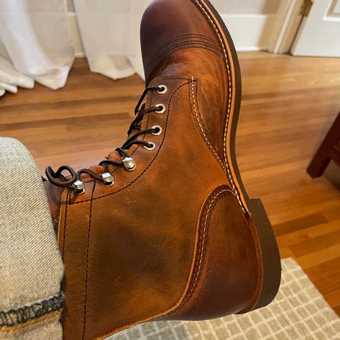 Red Wing Iron Ranger in S.B. Foot Copper Rough and Tough
