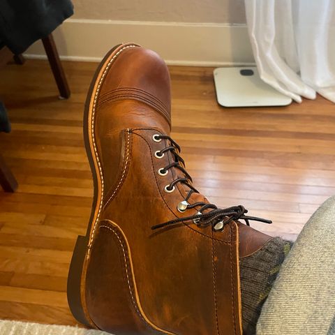 Red Wing Iron Ranger in S.B. Foot Copper Rough and Tough