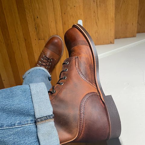 Red Wing Iron Ranger in S.B. Foot Copper Rough and Tough