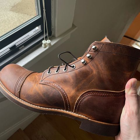 Red Wing Iron Ranger in S.B. Foot Copper Rough and Tough