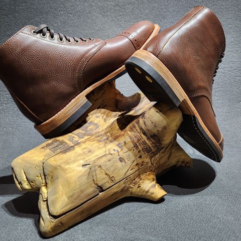 Oak Street Bootmakers Lakeshore Jump Boot in Badalassi Carlo Garret Cotto