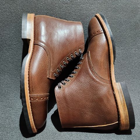 Oak Street Bootmakers Lakeshore Jump Boot in Badalassi Carlo Garret Cotto