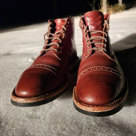 Oak Street Bootmakers Lakeshore Jump Boot in Badalassi Carlo Garret Cotto