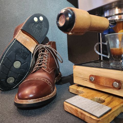 Oak Street Bootmakers Lakeshore Jump Boot in Badalassi Carlo Garret Cotto