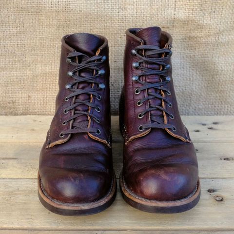 Red Wing Blacksmith in S.B. Foot Briar Oil Slick