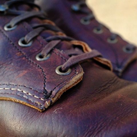 Red Wing Blacksmith in S.B. Foot Briar Oil Slick