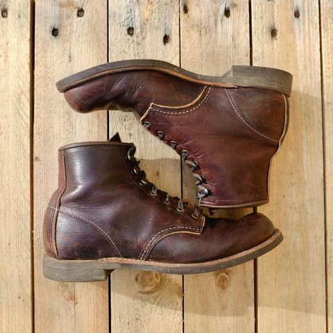 Red Wing Blacksmith in S.B. Foot Briar Oil Slick
