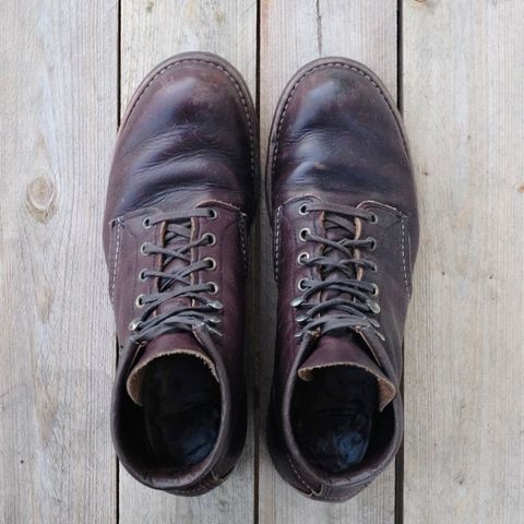 Red Wing Blacksmith in S.B. Foot Briar Oil Slick
