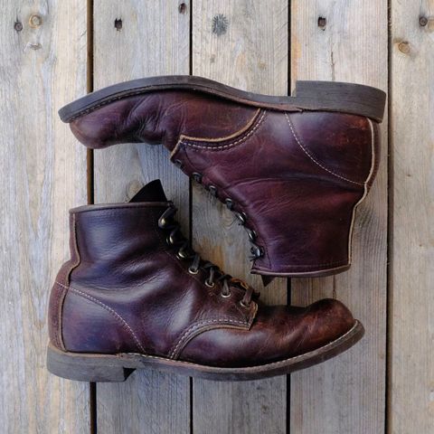 Red Wing Blacksmith in S.B. Foot Briar Oil Slick