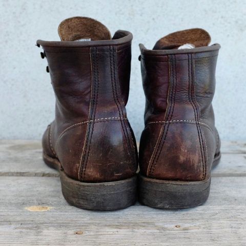 Red Wing Blacksmith in S.B. Foot Briar Oil Slick